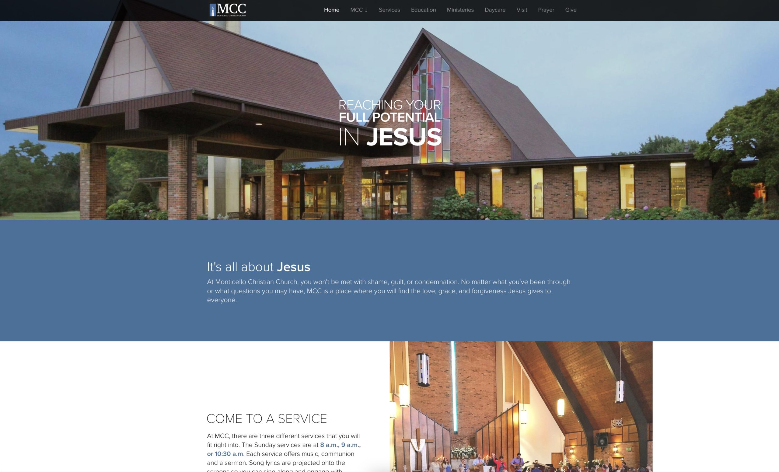 Christian Church Web Design