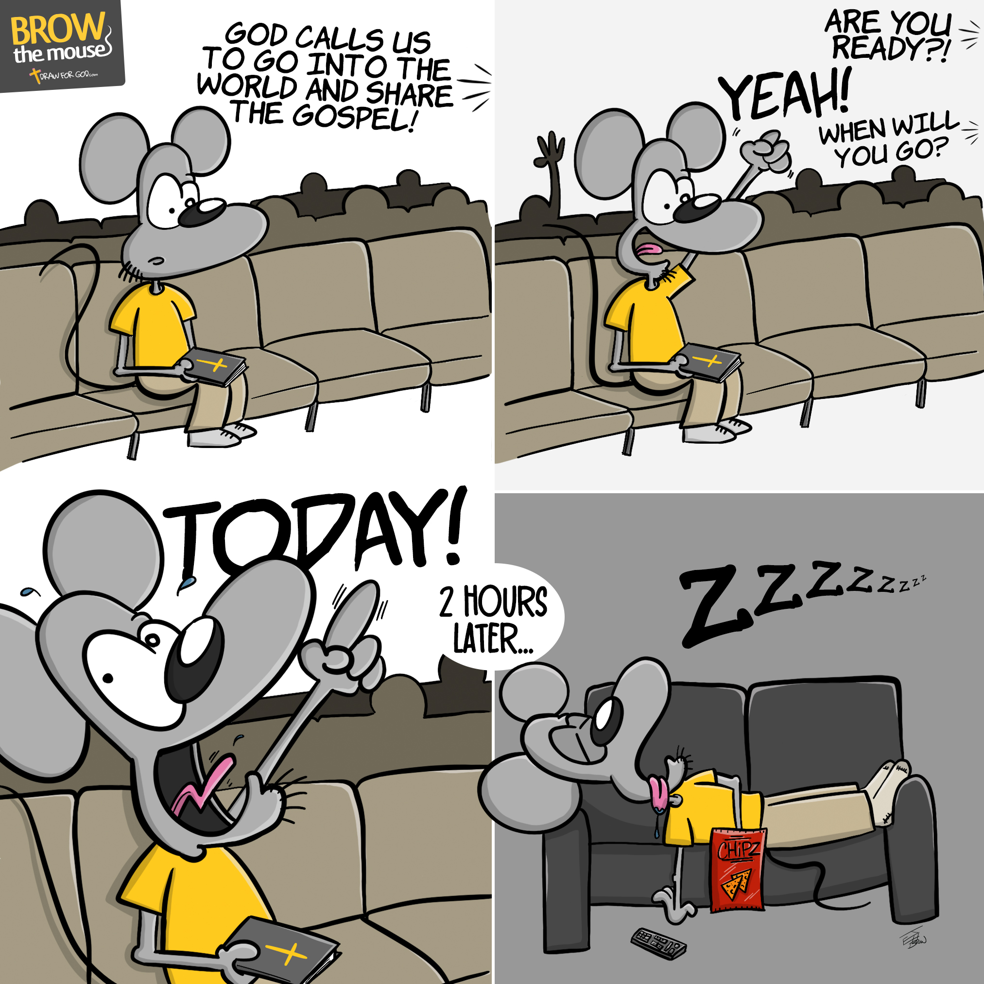 Brow the Mouse - The Great Commission