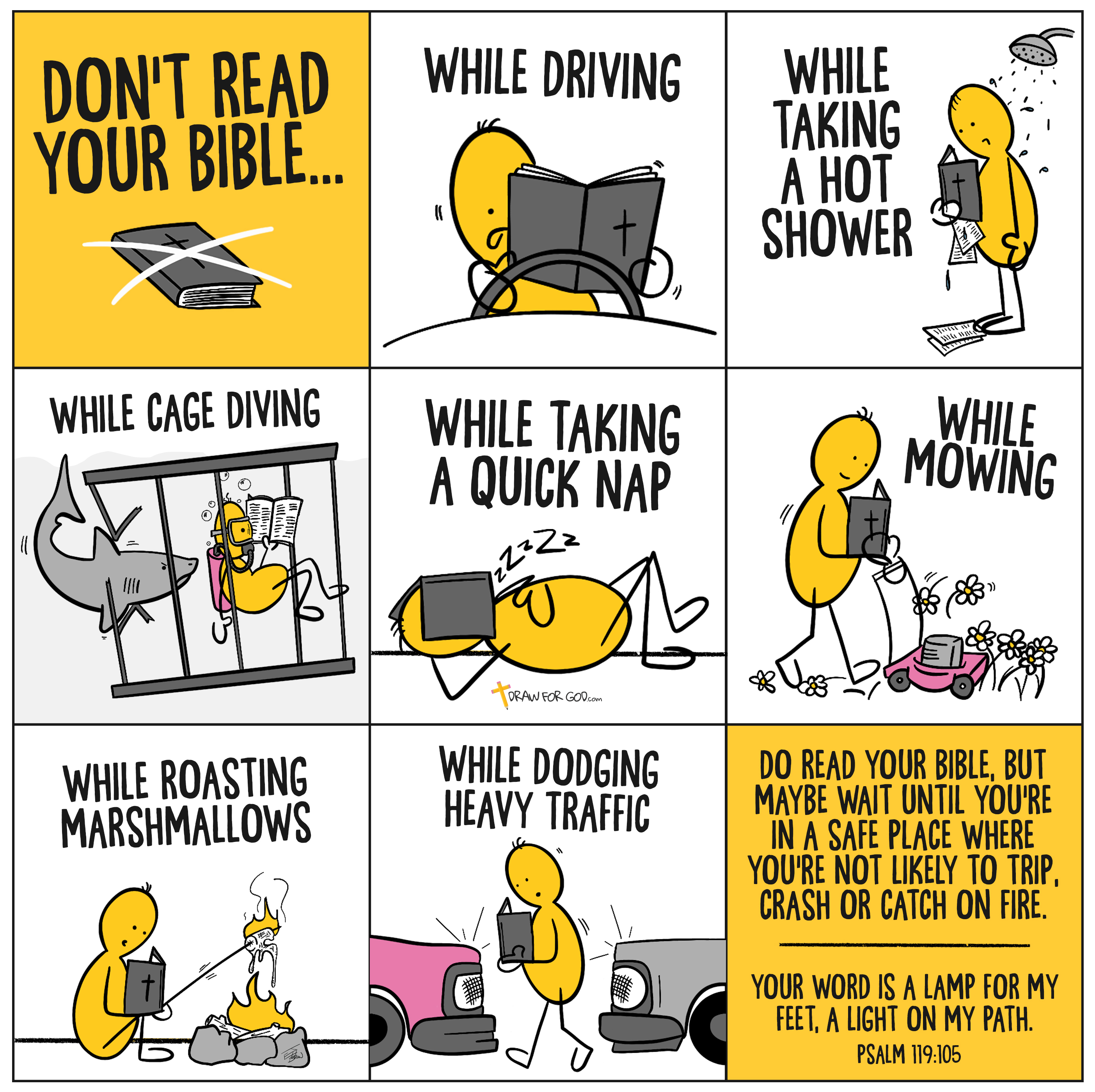 Don't Read Your Bible