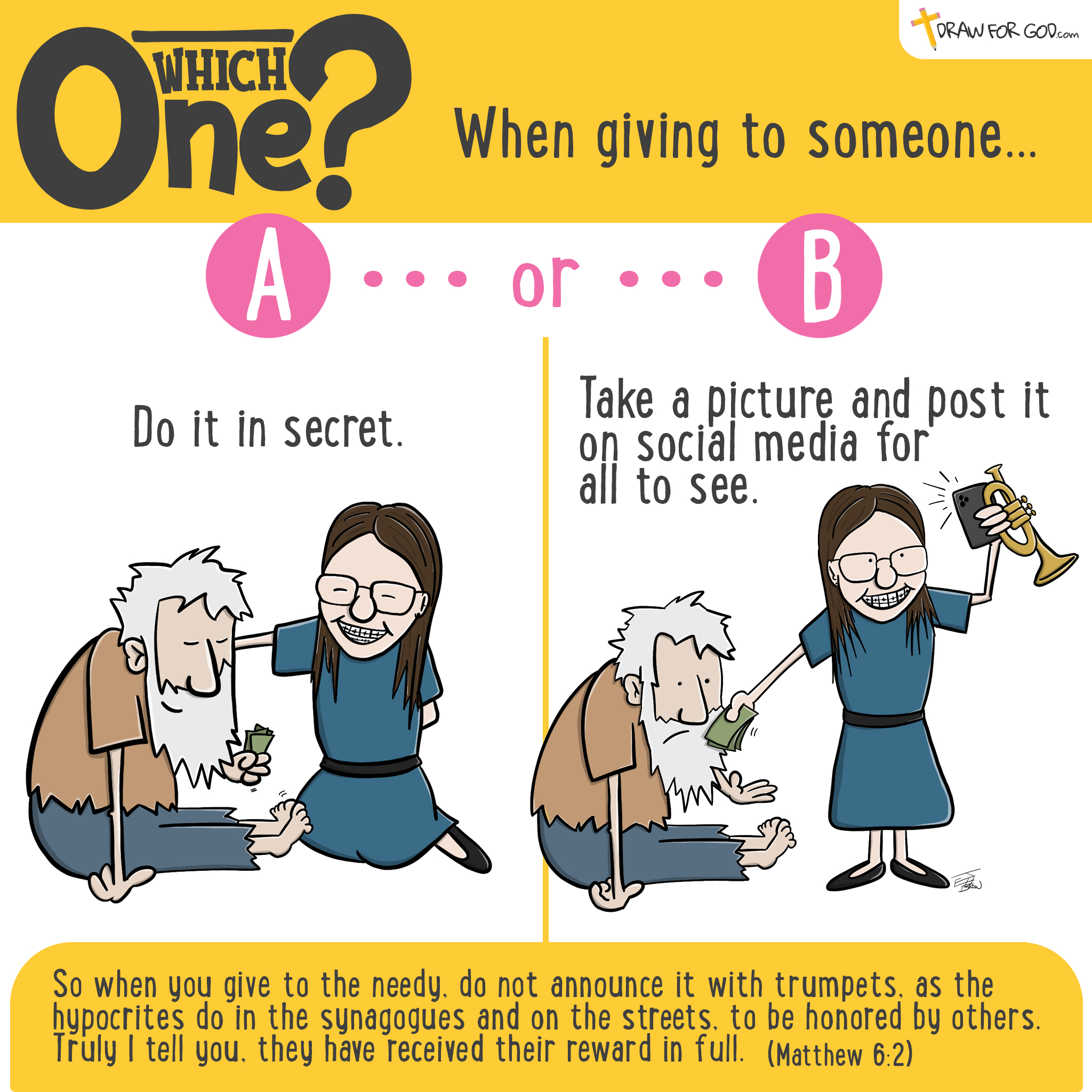 giving to the needy