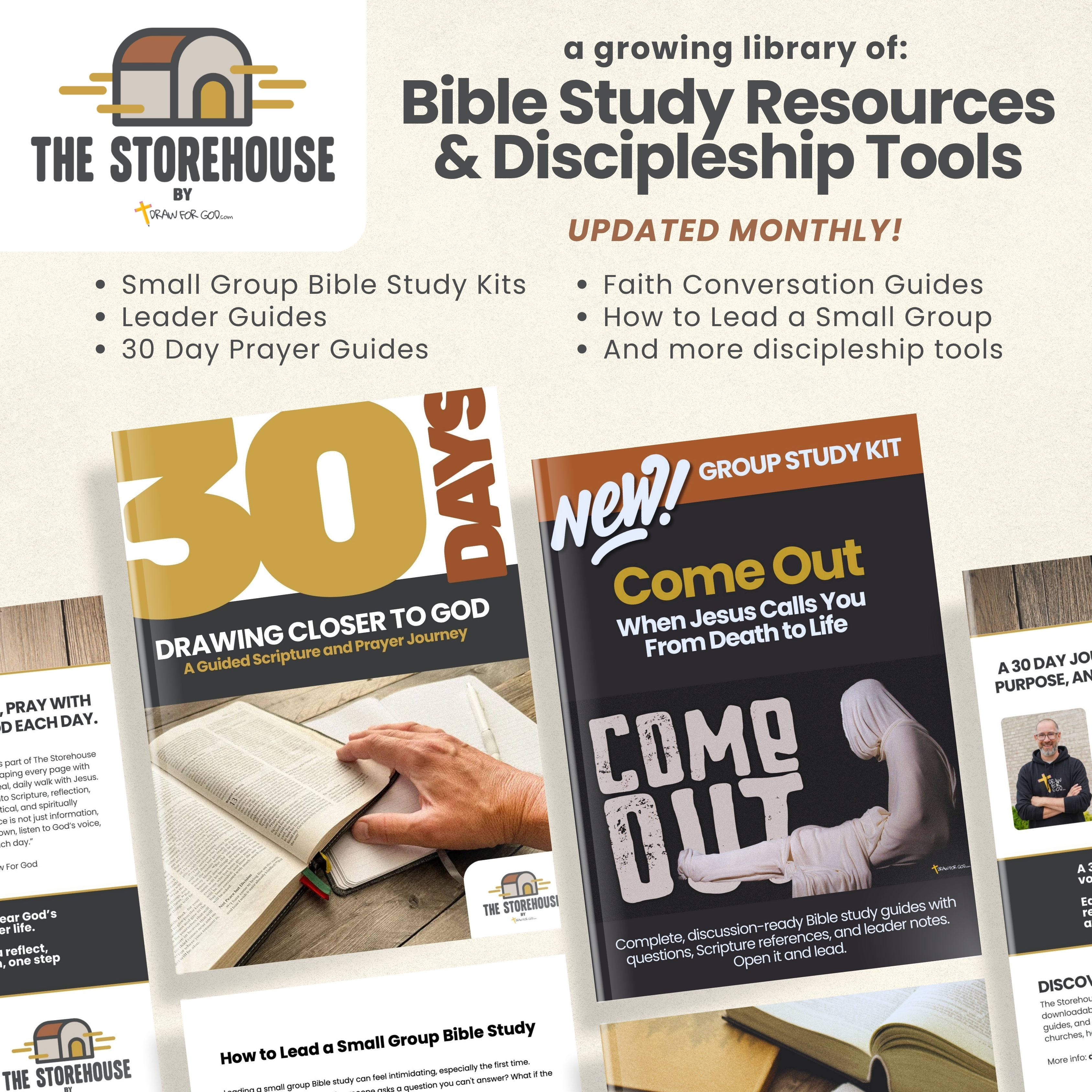 small group Bible study kit